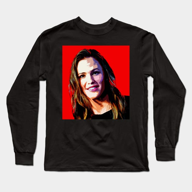 jennifer garner Long Sleeve T-Shirt by oryan80